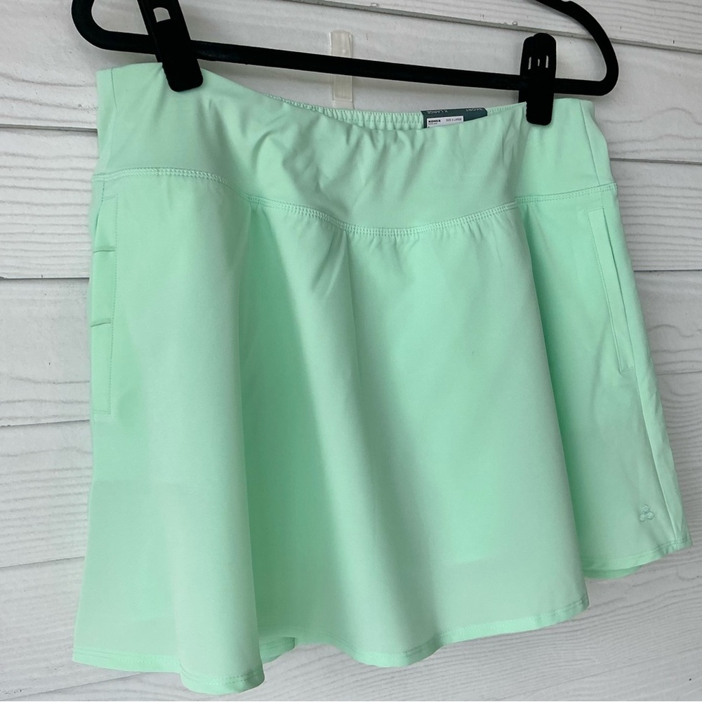NEW Tek Gear Mint Green Skater Athletic Skirt/Skort - Picture 4 of 10